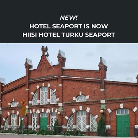 Hiisi Hotel Turku Seaport Exterior foto