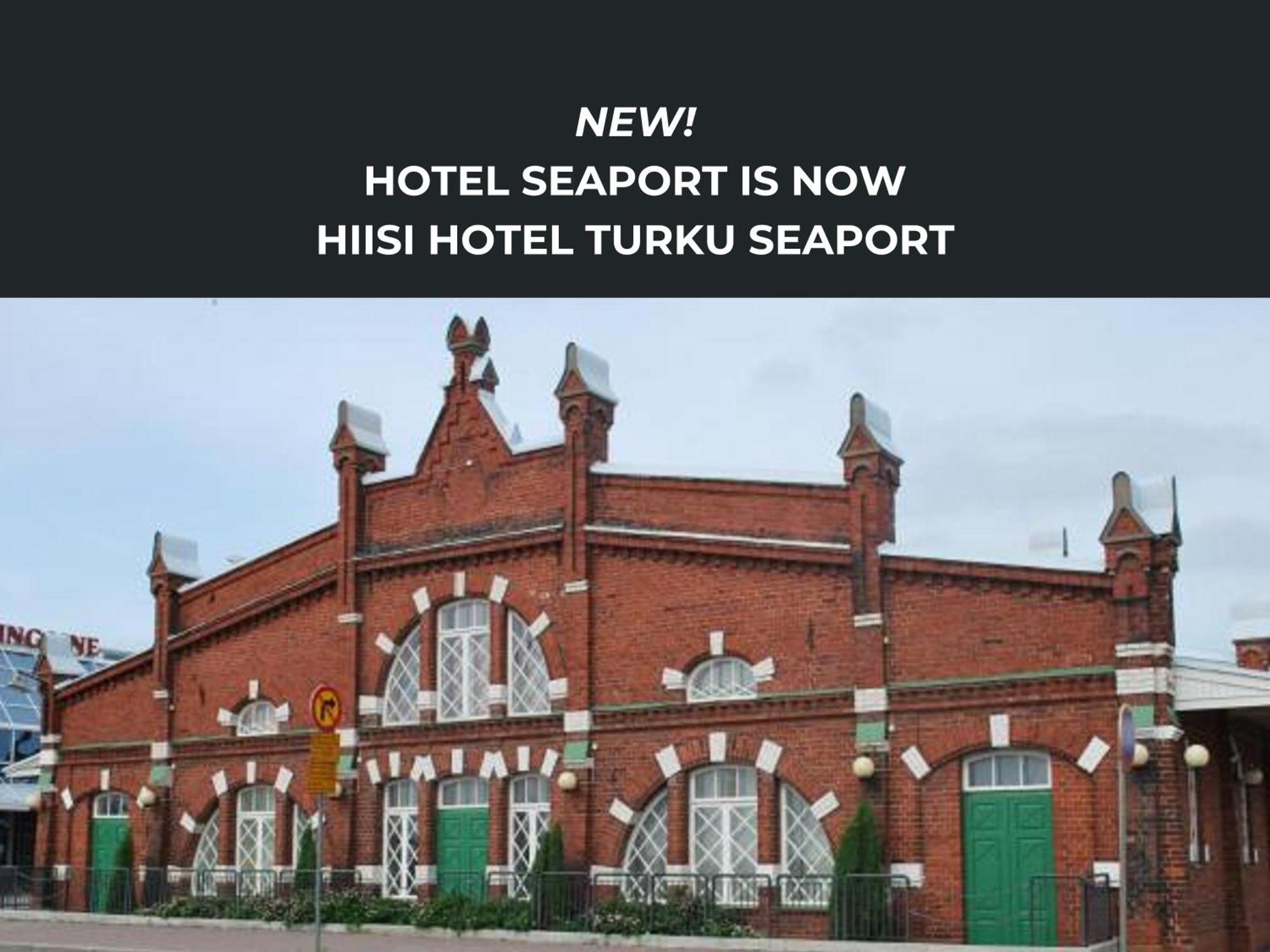 Hiisi Hotel Turku Seaport Exterior foto
